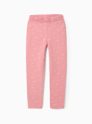 Jegging Gratté avec Motif