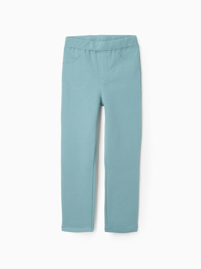 Jegging Gratté Bleu clair - Kiabi