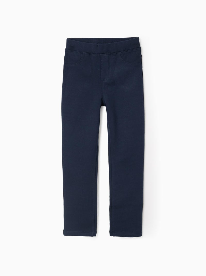 Jegging Gratté Bleu foncé - Kiabi