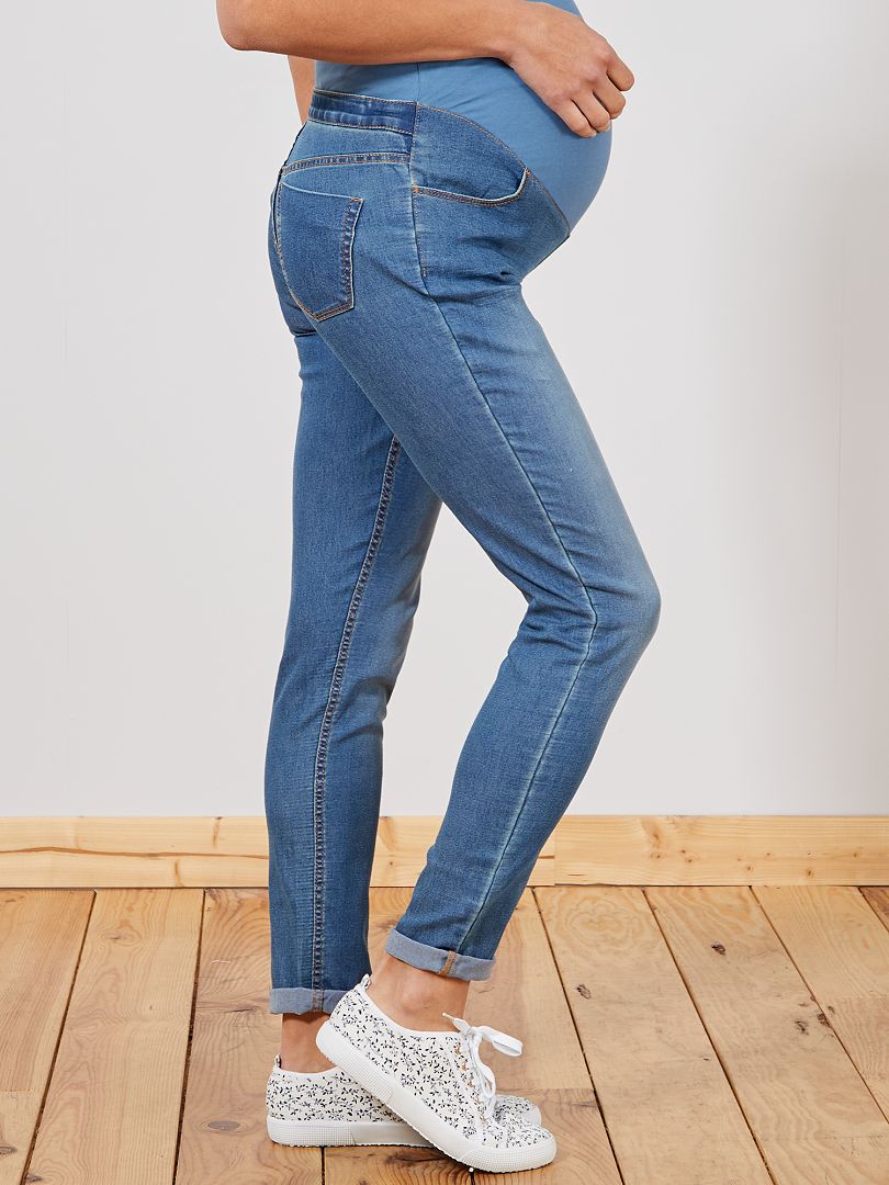 Jegging Grossesse C&A - Denim Léger Élastique (Bande Abdominale Confort)