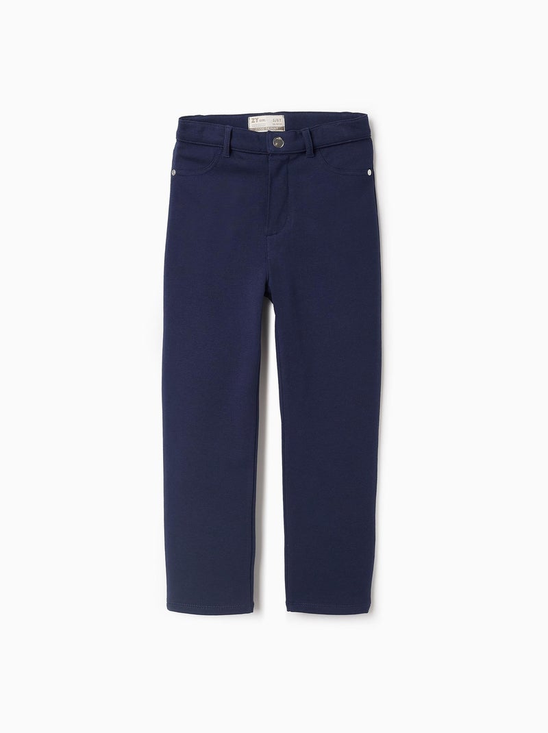 Jegging peigné Bleu foncé - Kiabi