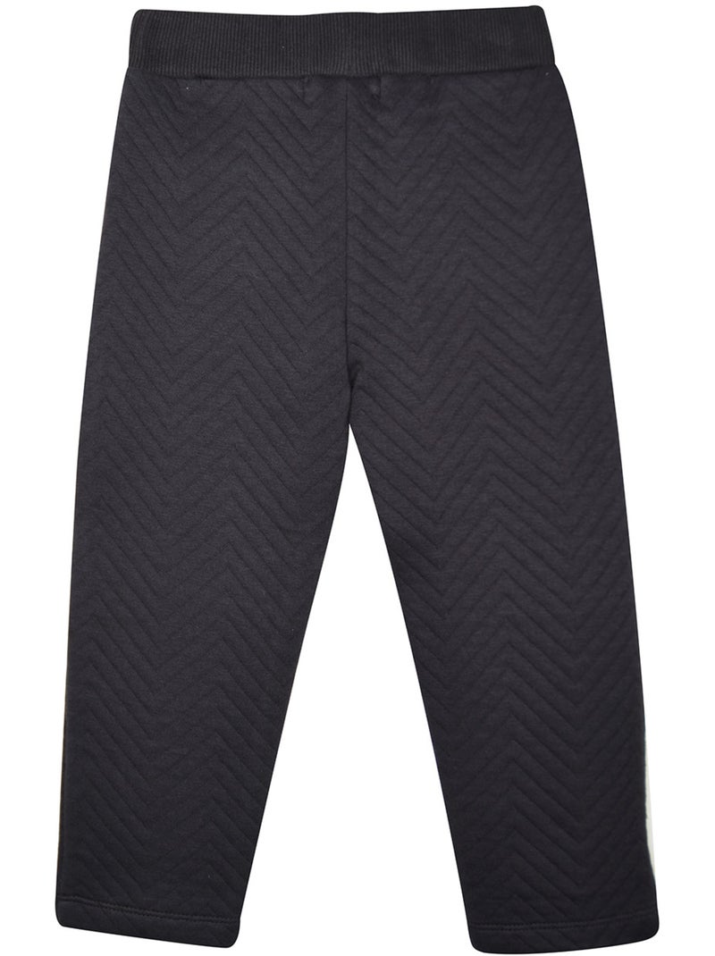 Jegging sergette maille fantaisie Gris - Kiabi