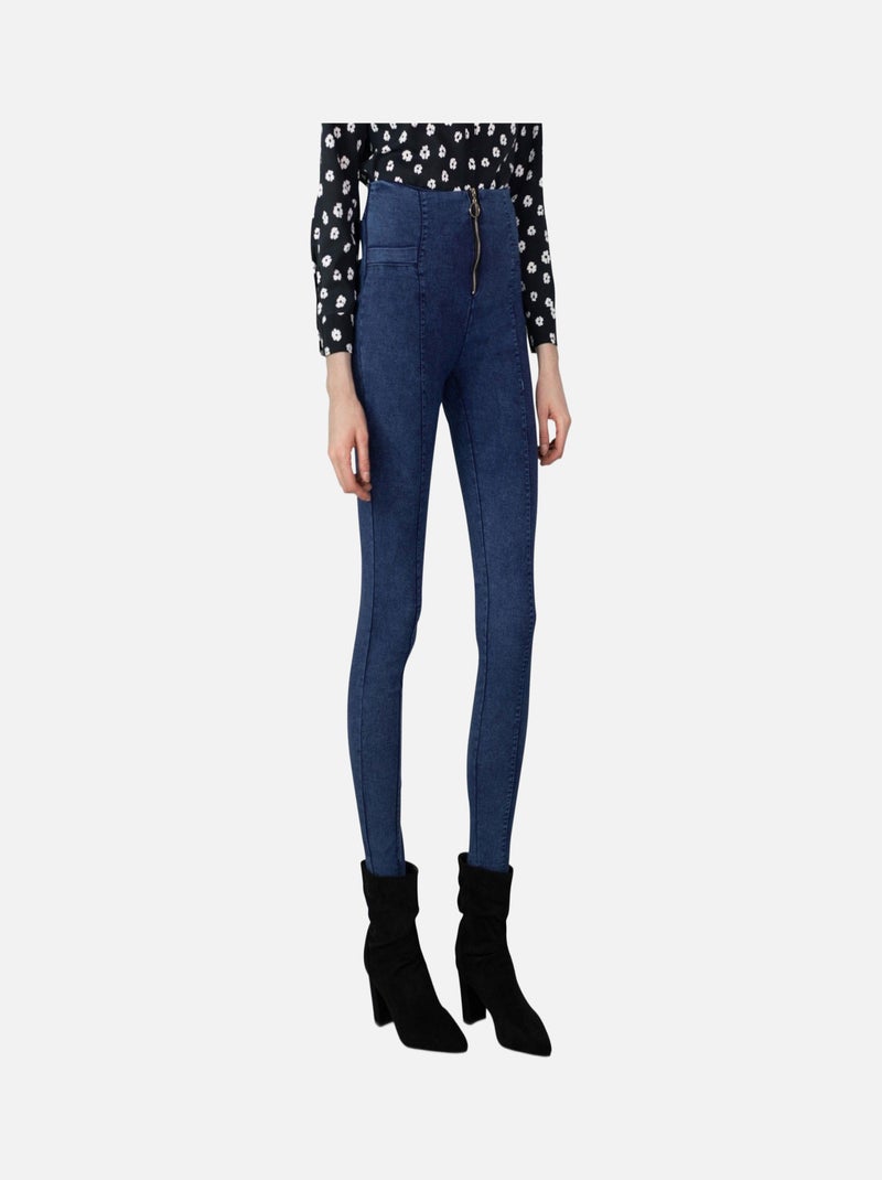 Jegging slim Kebello Bleu - Kiabi