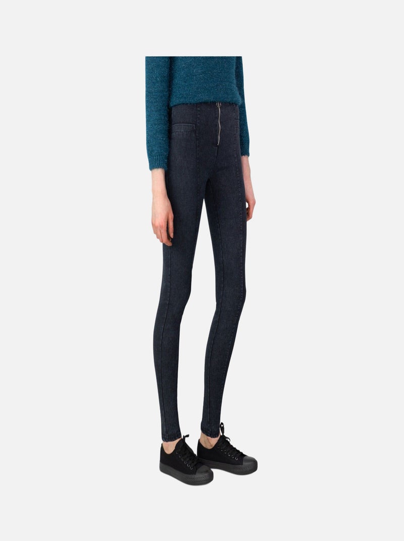 Jegging slim Kebello Noir Noir - Kiabi