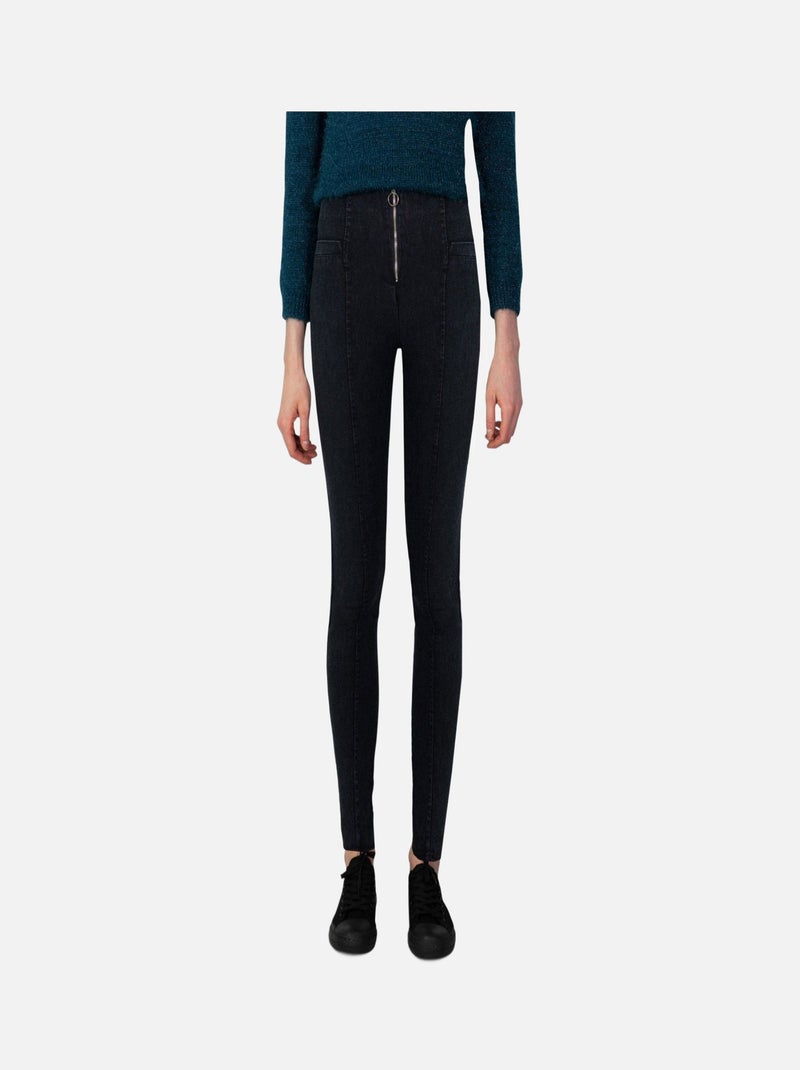 Jegging slim Kebello Noir Noir - Kiabi