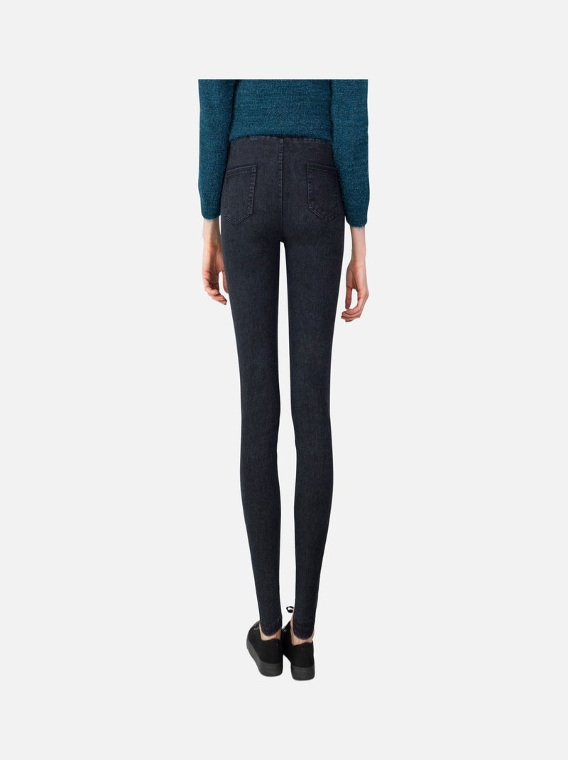 Jegging slim Kebello Noir Noir - Kiabi