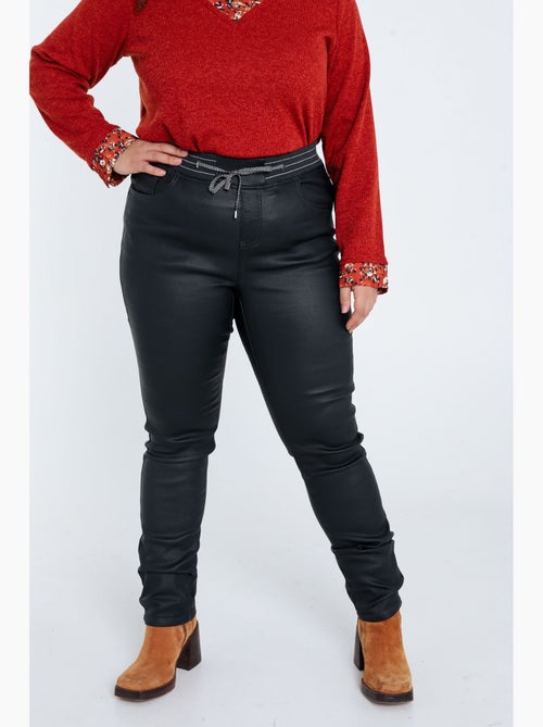 Jegging slim Lolly en coton PAPRIKA - Kiabi