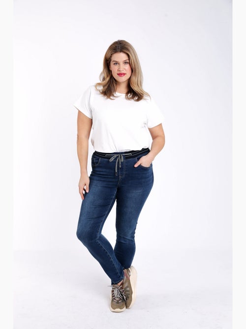 Jegging slim Lolly L32 en denim PAPRIKA - Kiabi
