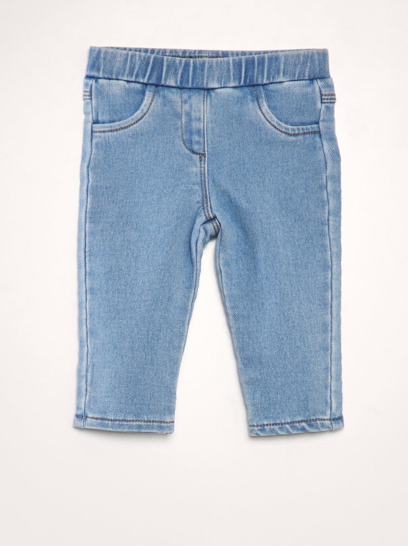 Jegging stretch Bleu clair - Kiabi