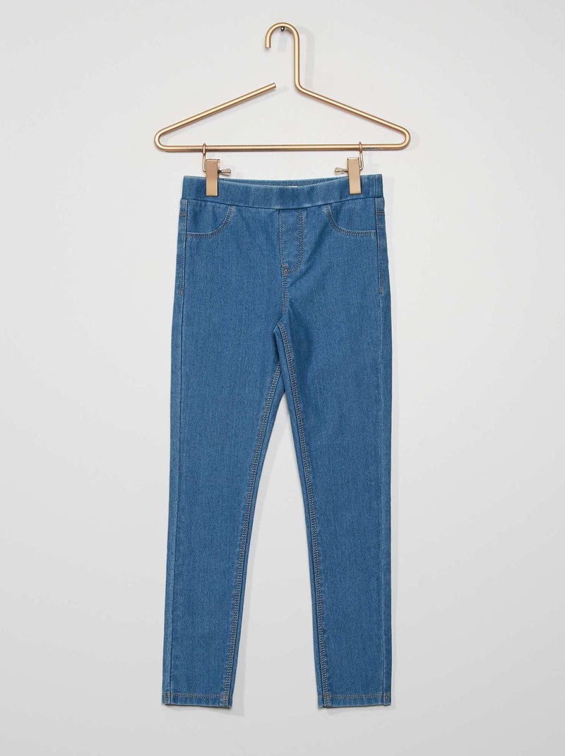 Jegging stretch Bleu - Kiabi