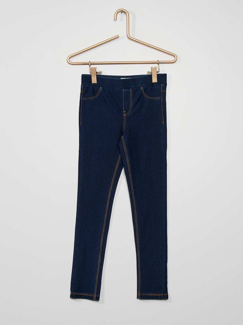 Jegging stretch Bleu - Kiabi