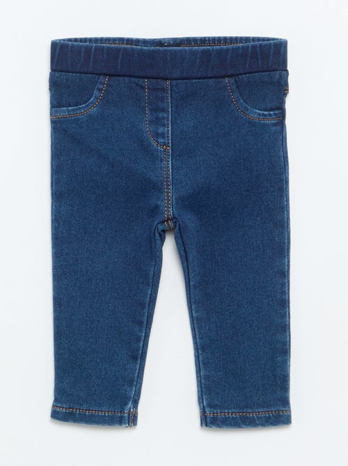 Jegging stretch façon denim - Kiabi Jegging stretch façon denim - Kiabi