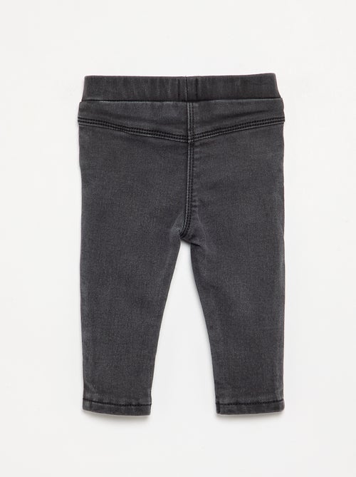Jegging stretch façon denim - Kiabi