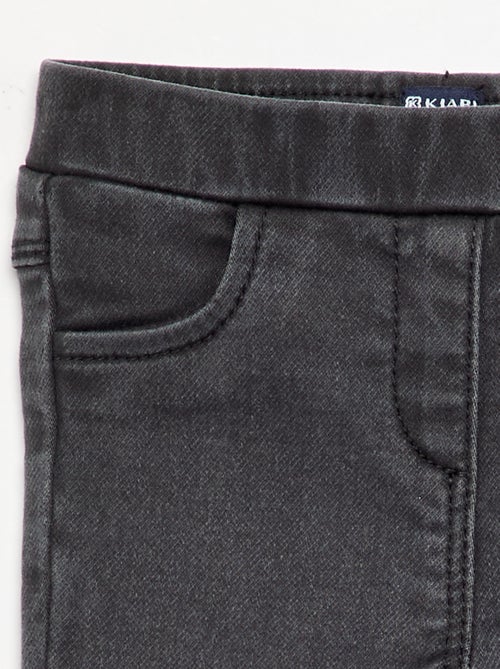 Jegging stretch façon denim - Kiabi