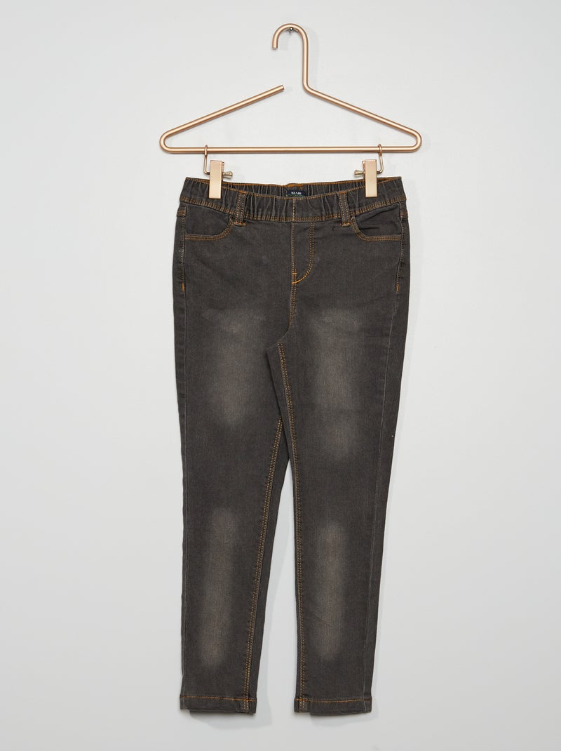 Jegging stretch Gris foncé - Kiabi