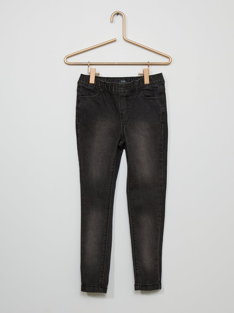 Jegging stretch Noir - Kiabi