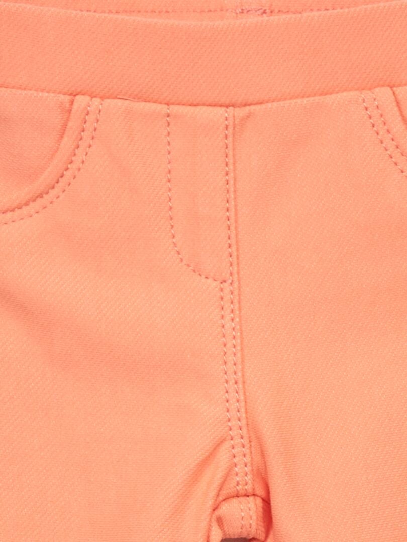 Jegging stretch ORANGE - Kiabi