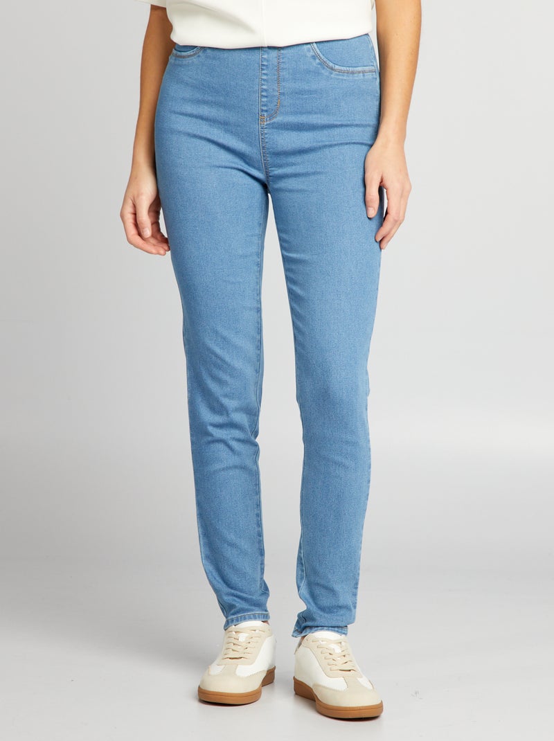 Jegging taille haute stretch Double stone - Kiabi