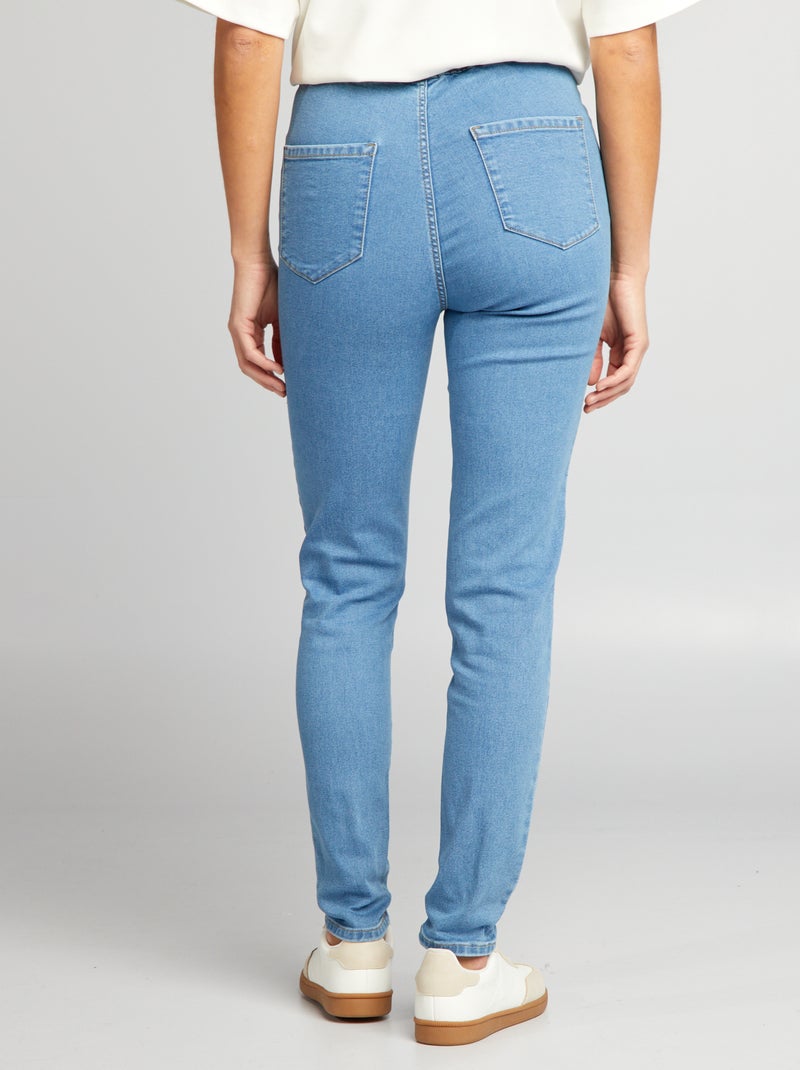 Jegging taille haute stretch Double stone - Kiabi