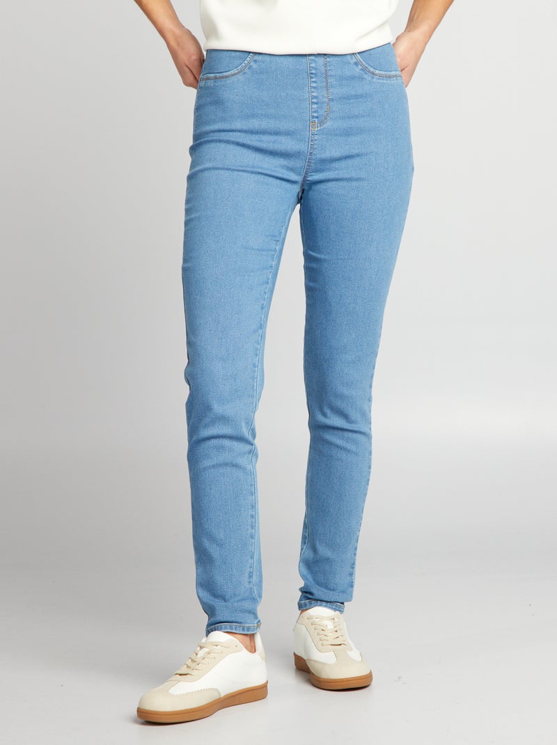 Jegging taille haute stretch Double stone - Kiabi