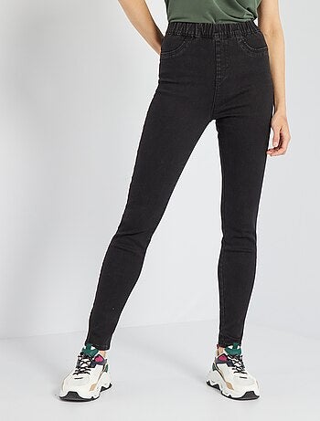 Jegging taille haute stretch