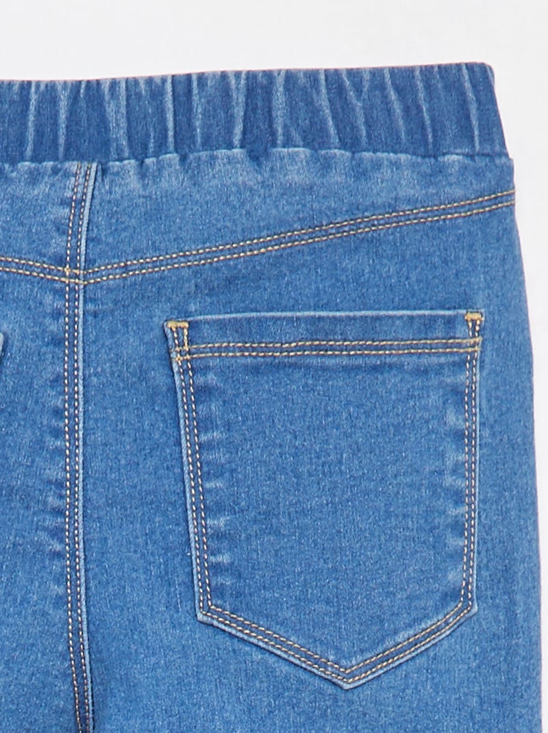 Jegging uni Bleu - Kiabi