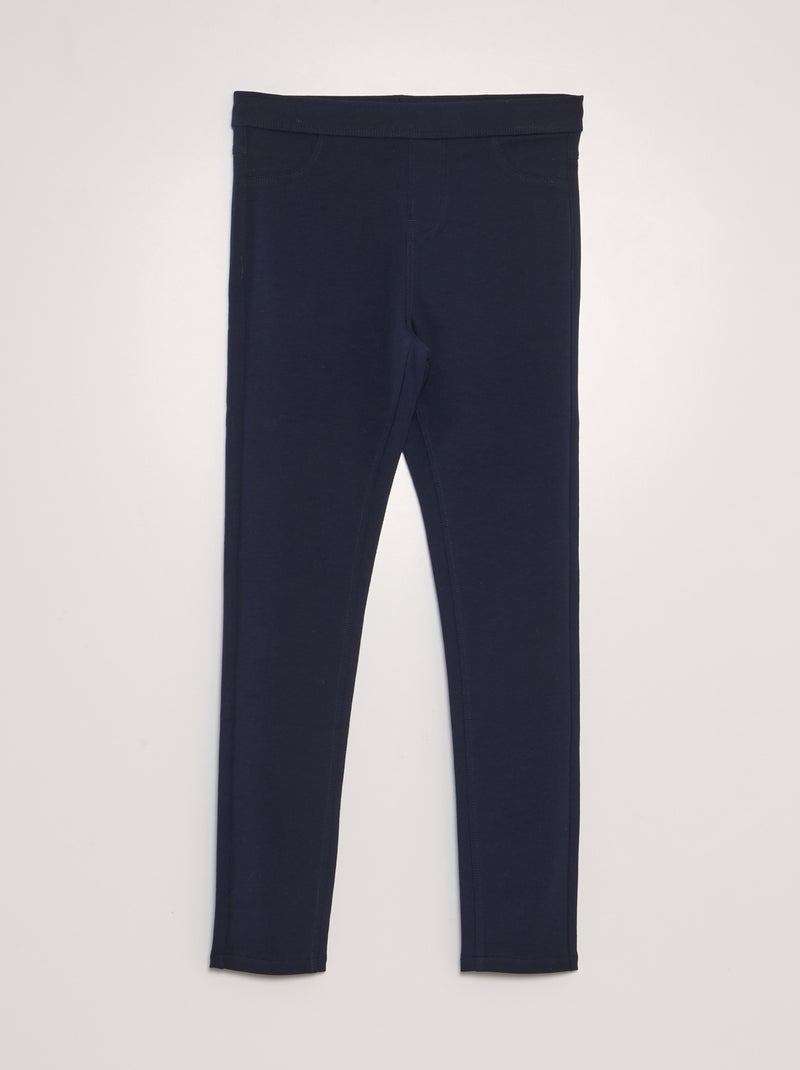 Jegging uni bleu marine - Kiabi