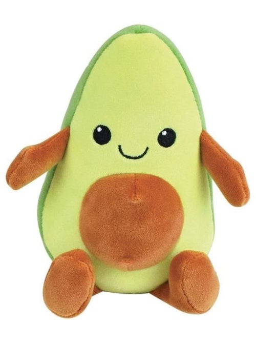 Jemini fruity 's cagette de 6 peluches toutes douces fruits et légumes +/- 17 cm - Kiabi