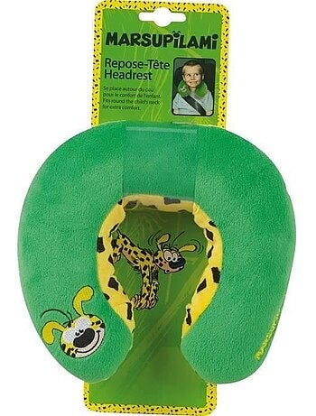 Jemini marsupilami tour de cou en peluche +/- 19 cm pour enfant