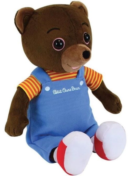 Jemini petit ours brun peluche 32 cm - Kiabi