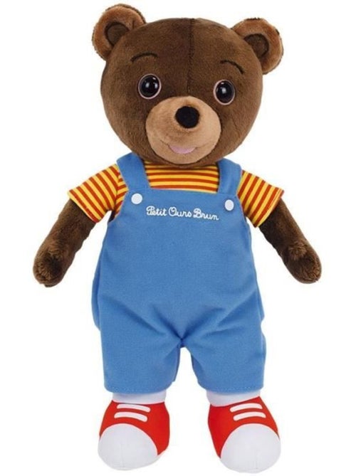 Jemini petit ours brun peluche 32 cm - Kiabi