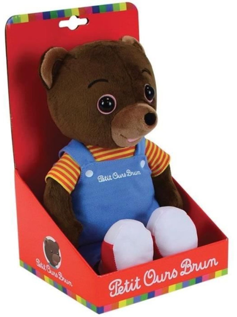 Jemini petit ours brun peluche 32 cm Marron - Kiabi