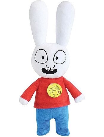 Jemini simon peluche +/- 30 cm musicale générique ca ca c'est simon caca boudin