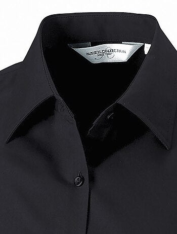 Jerzees - Chemisier à manches longues 100% coton