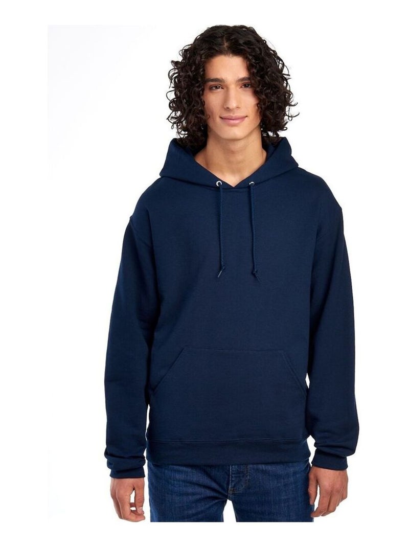 Jerzees - Sweat à capuche Bleu marine - Kiabi