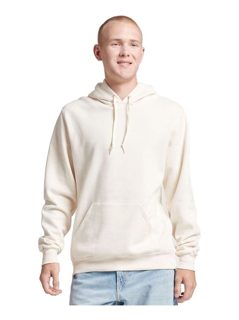 Jerzees - Sweat à capuche ECO PREMIUM Ecru - Kiabi