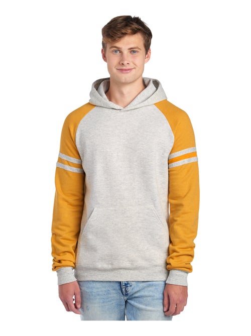 Jerzees - Sweat à capuche motif/style Bloc de couleur style universitaire VARSITY - Kiabi