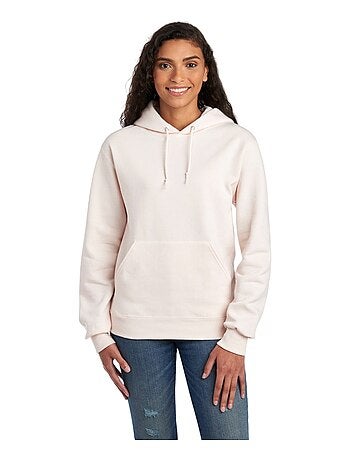 Jerzees - Sweat à capuche motif/style uni