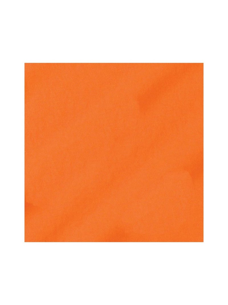 Jerzees - Sweat à capuche Noir/Orange fluo - Kiabi