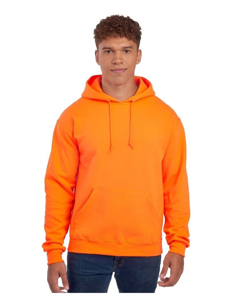 Jerzees - Sweat à capuche Orange - Kiabi