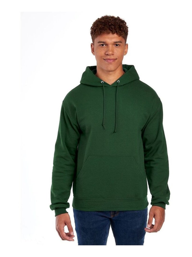Jerzees - Sweat à capuche Vert forêt - Kiabi