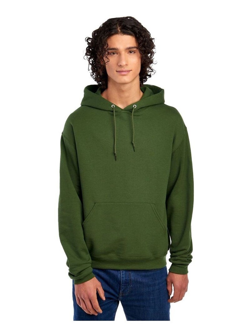 Jerzees - Sweat à capuche Vert kaki - Kiabi