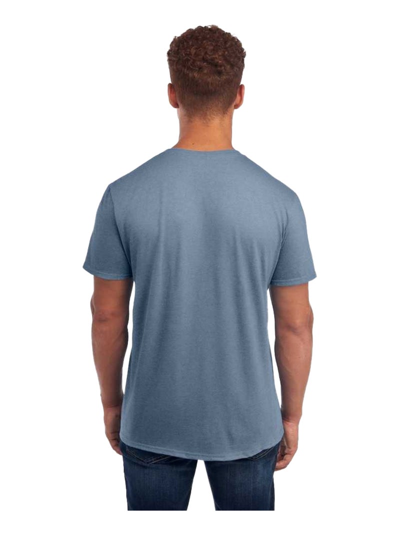 Jerzees - T-shirt PREMIUM Bleu clair - Kiabi