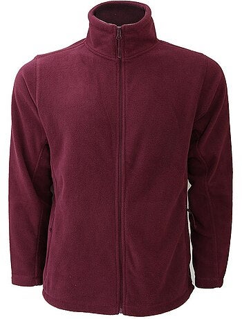 Jerzees colours - veste polaire à fermeture zippée - russell