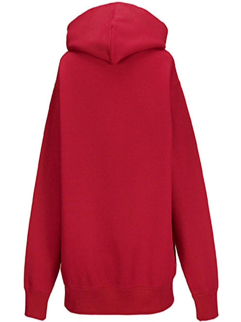 Jerzees Schoolgear - Sweatshirt à capuche Rouge - Kiabi