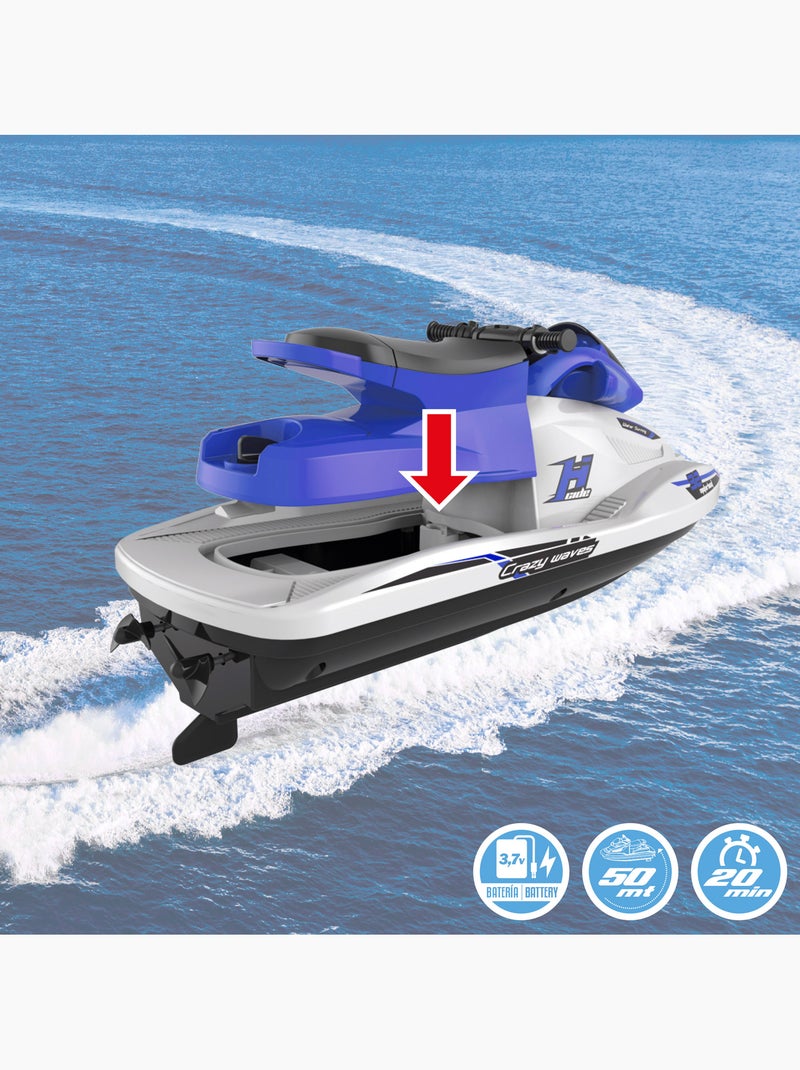 Jet ski radiocommandé 1:47 racing boat N/A - Kiabi