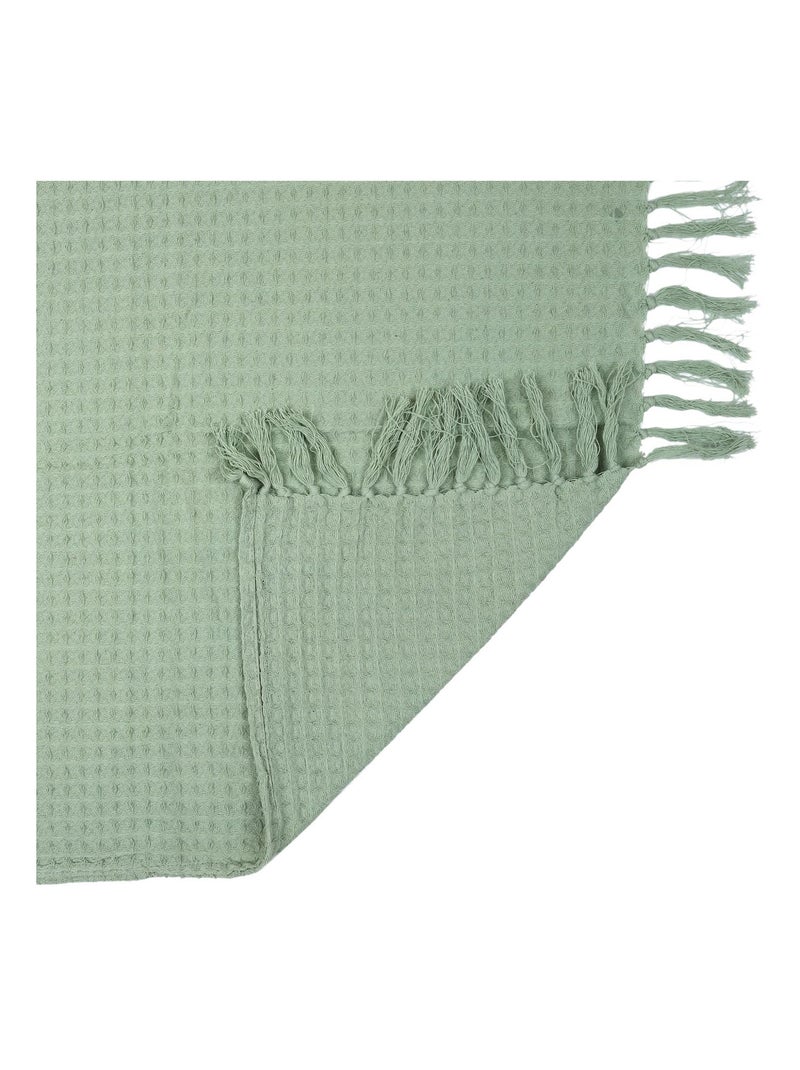 Jeté de canapé SOFIA Vert d'eau - Kiabi