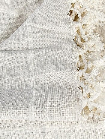 Jeté de lit 160x220 canard coton