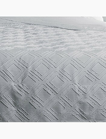 Jeté de lit à losanges