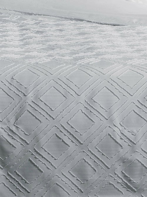 Jeté de lit à losanges - Kiabi